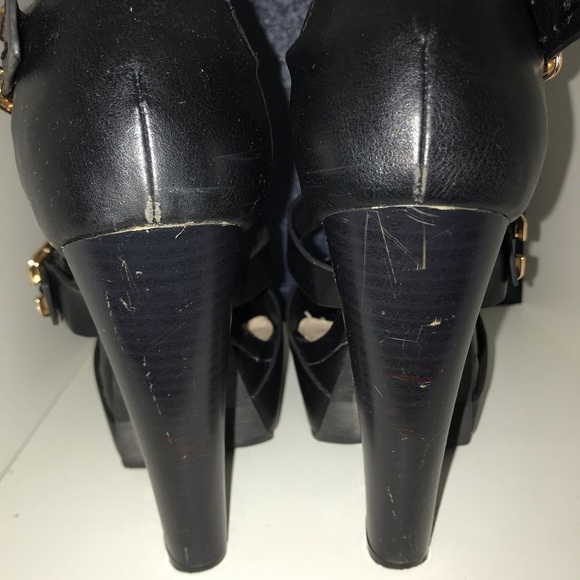 DbDk Fashion Black High Heel Sandals - Picture 4 of 7